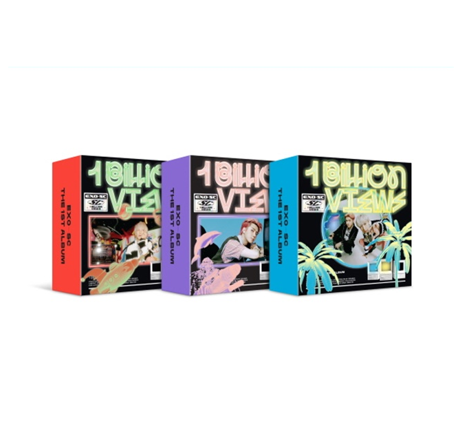 EXO SC  1 BILLION VIEWS 1ST ALBUM  AIR KIT