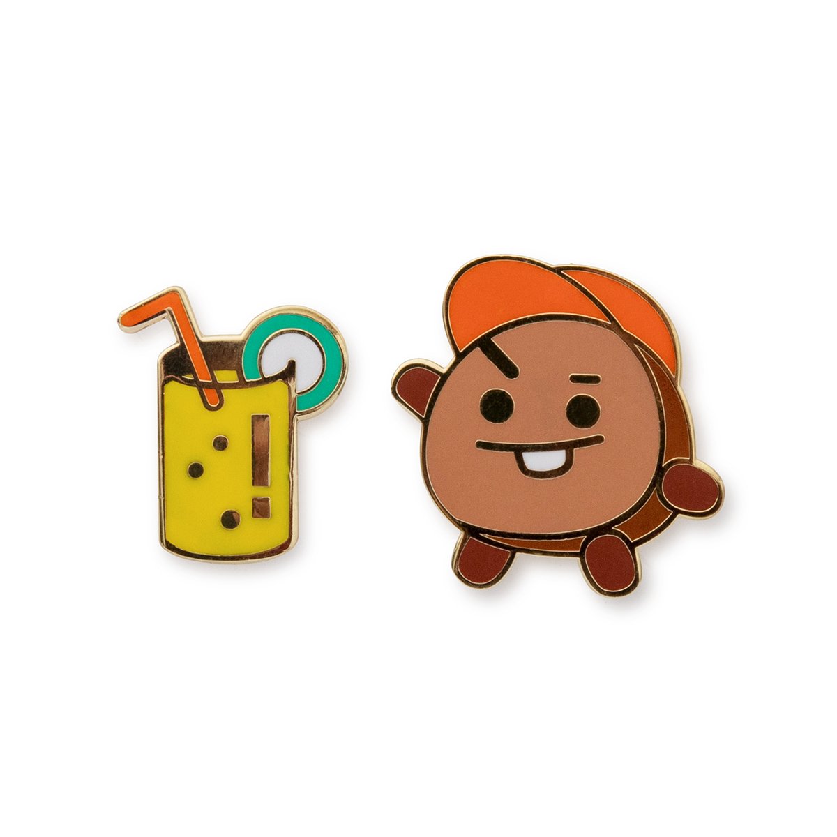 BT21 OFFICIAL BON VOYAGE PIN
