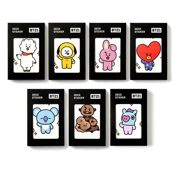 BT21 OFFICIAL DECOR STICKER