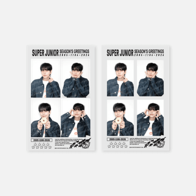 SUPER JUNIOR 2026 SM ARTIST SEASON'S GREETINGS  OFFICIAL MD  [4CUT PHOTO SET]