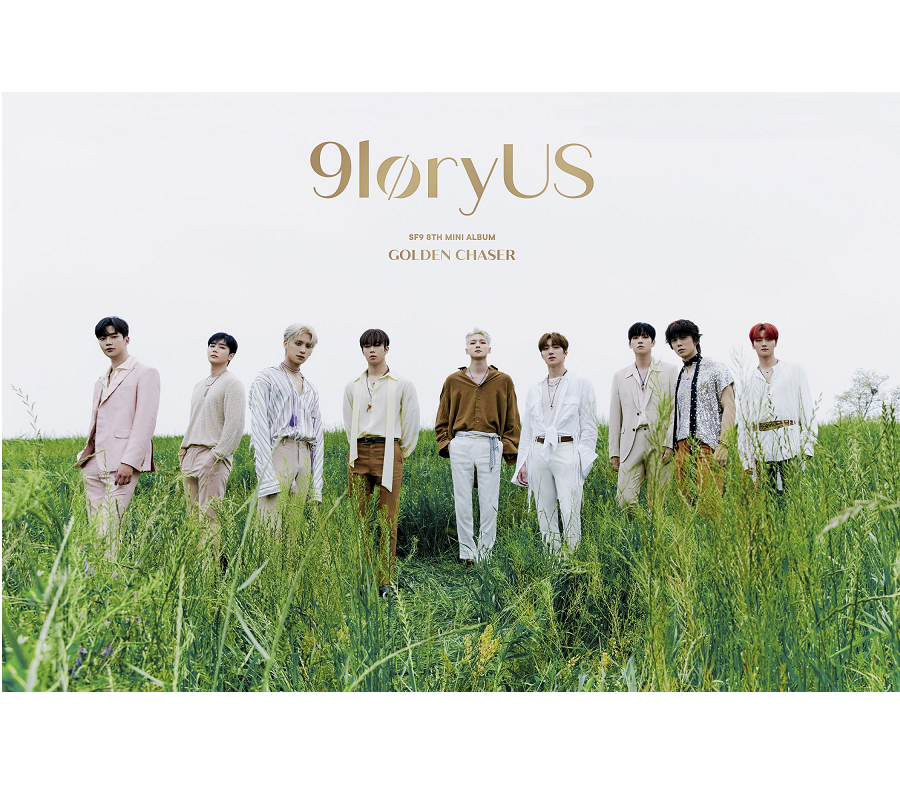 SF9  9LORYUS 8TH MINI ALBUM  OFFICIAL POSTERS (2 POSTERS SET)