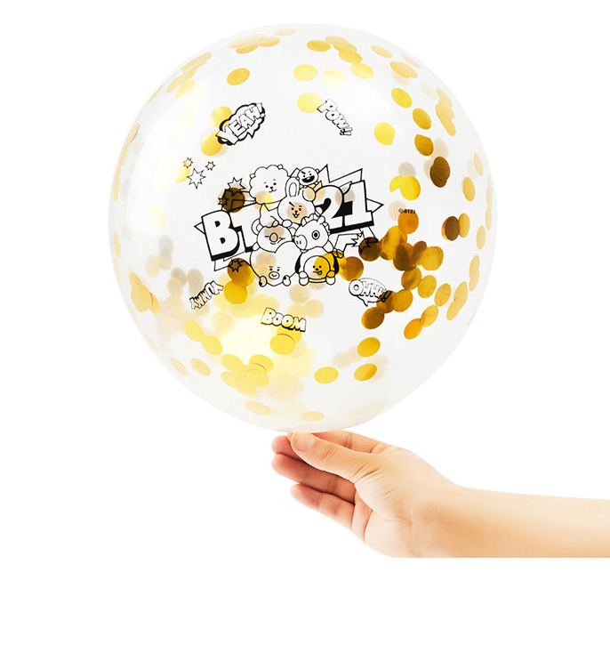 BT21 OFFICIAL CONFETTI BALLOON