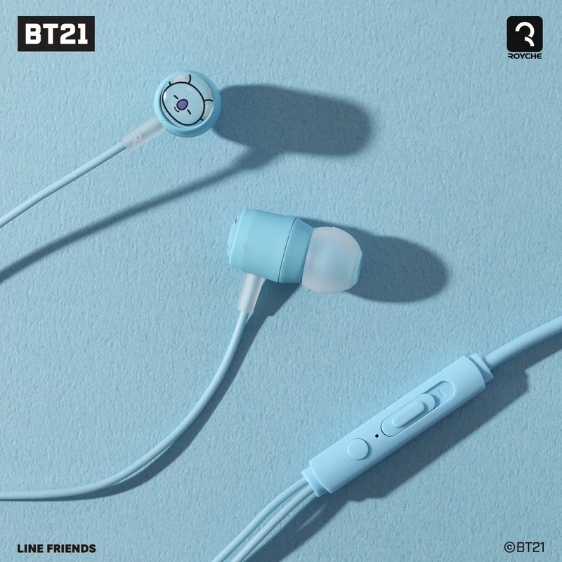 BT21 OFFICIAL EARPHONES