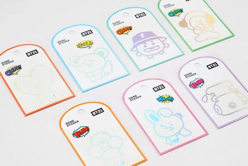 BT21 OFFICIAL SHINE STICKER