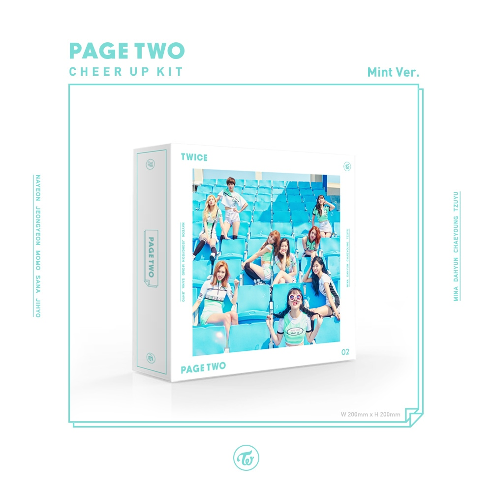 TWICE PAGE TWO 2ND MINI ALBUM | INCLUDES 1 RANDOM TWICE PHOTOCARD TWICE PAGE TWO 2ND MINI ALBUM | INCLUDES 1 RANDOM TWICE PHOTOCARD