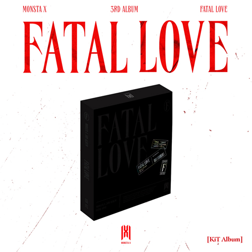 MONSTA X  FATAL LOVE  3RD ALBUM  AIR KIT