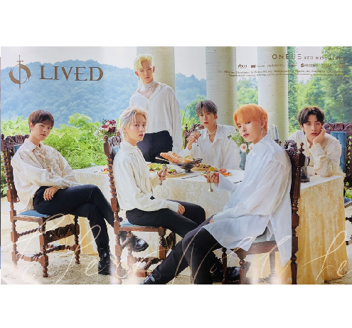 ONEUS  LIVED  ALBUM OFFICIAL POSTER (VERSION C)