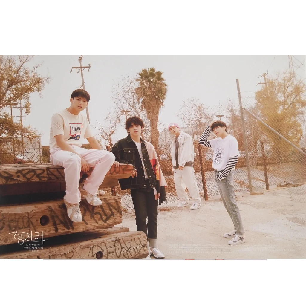 SEVENTEEN  HENG:GARAE  ALBUM  OFFICIAL POSTER (HIP HOP UNIT VERSION)