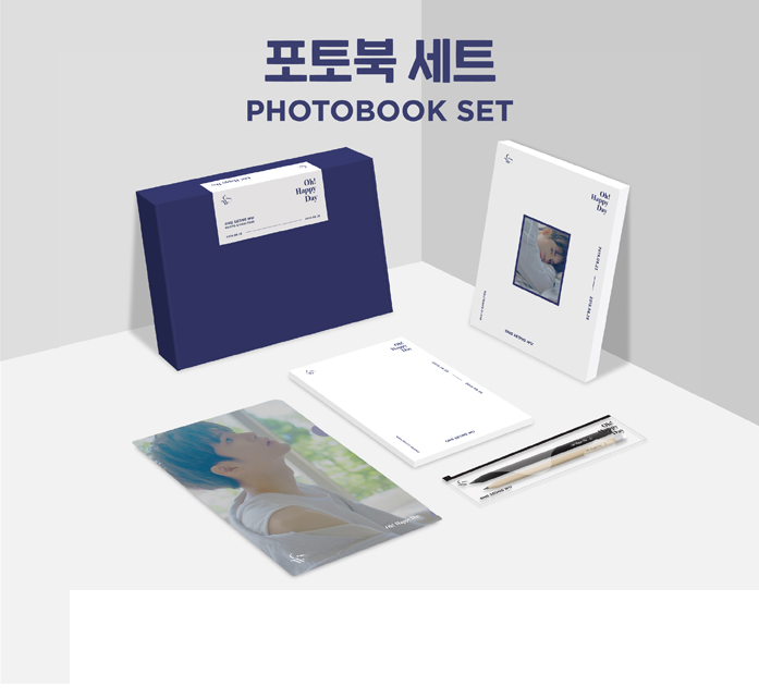 ONG SEONG WU OH! HAPPY DAY PHOTOBOOK