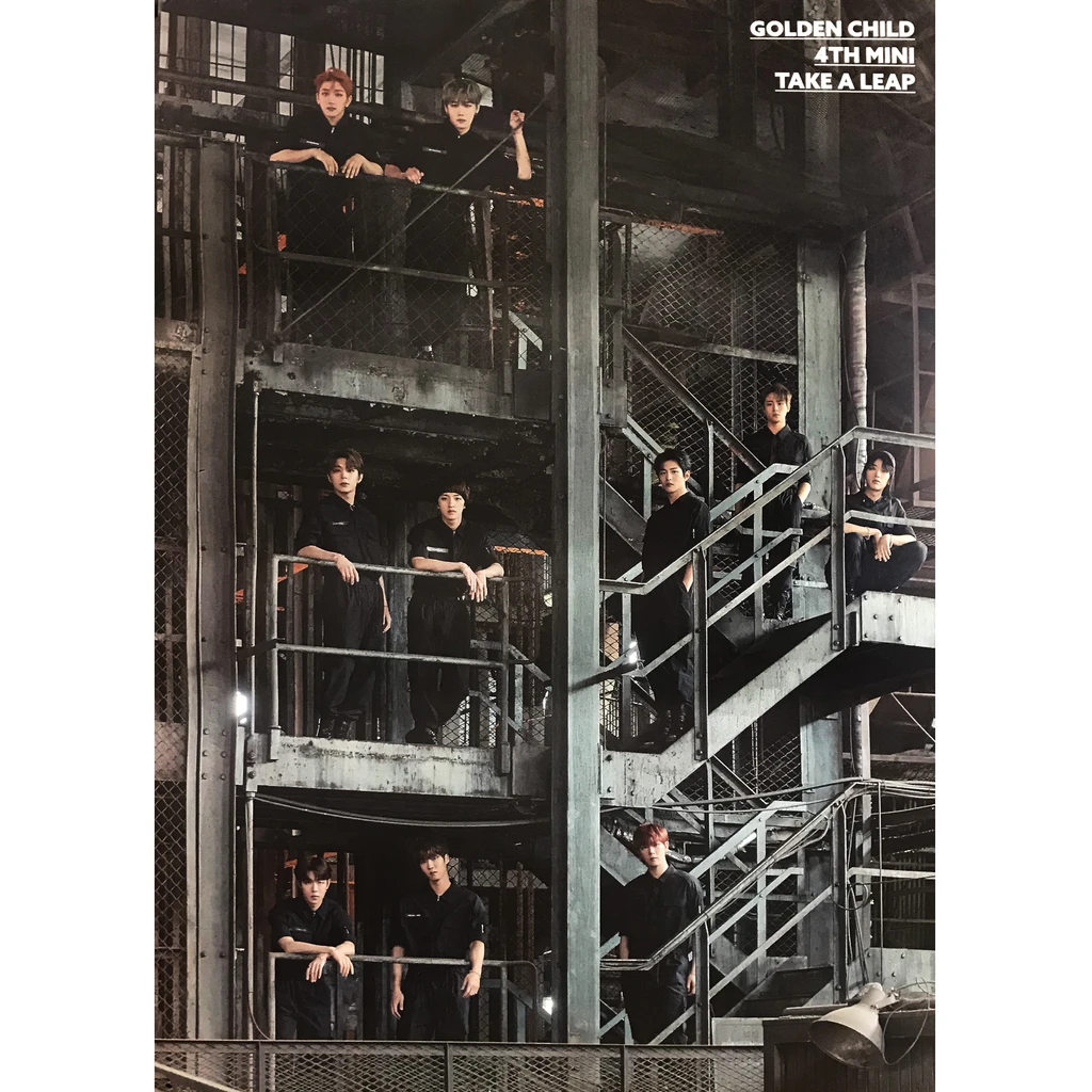 GOLDEN CHILD  TAKE A LEAP  ALBUM OFFICIAL POSTER