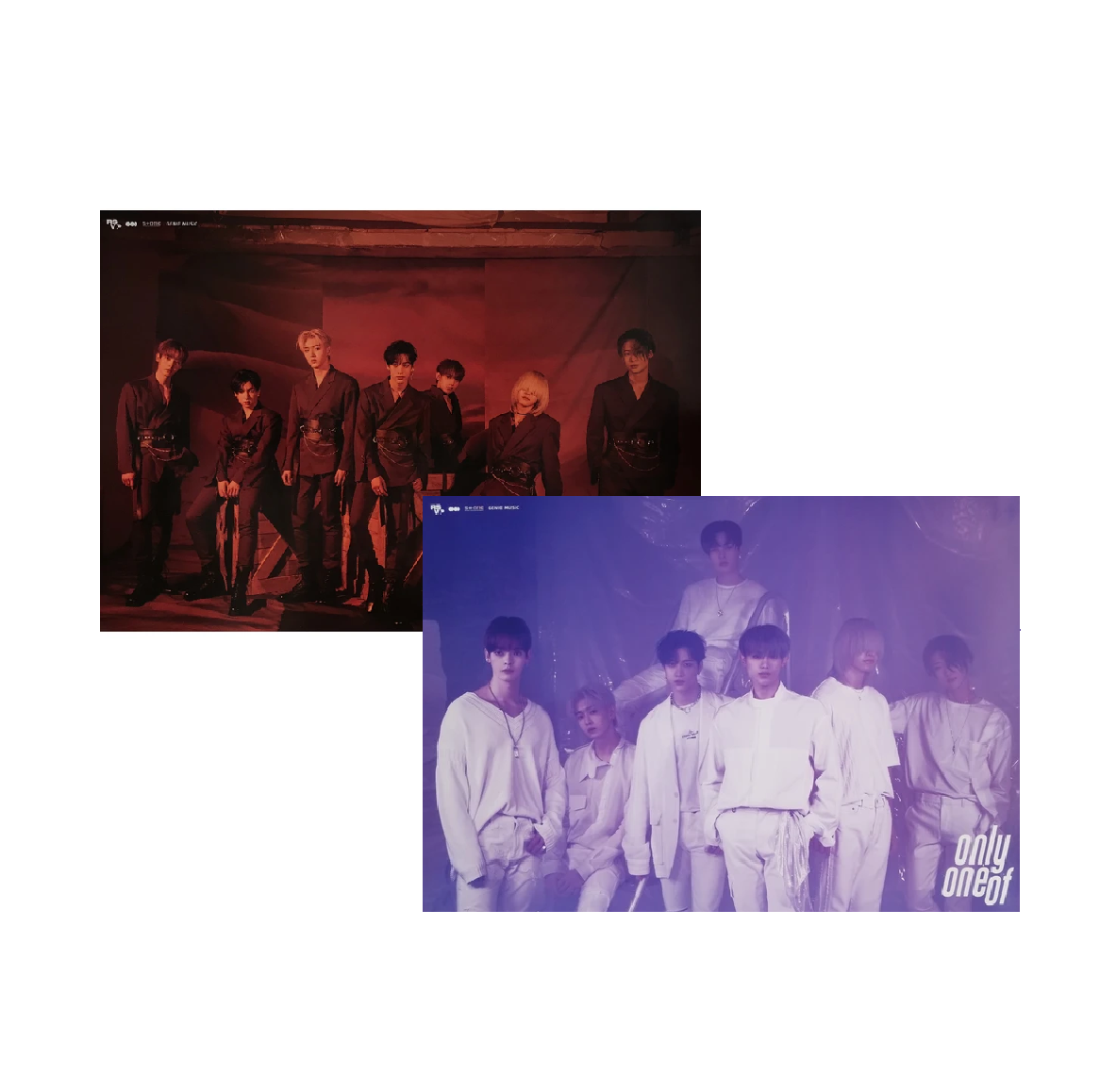 ONLYONEOF   PRODUCED BY PART 2  ALBUM OFFICIAL POSTERS (2 POSTERS SET)