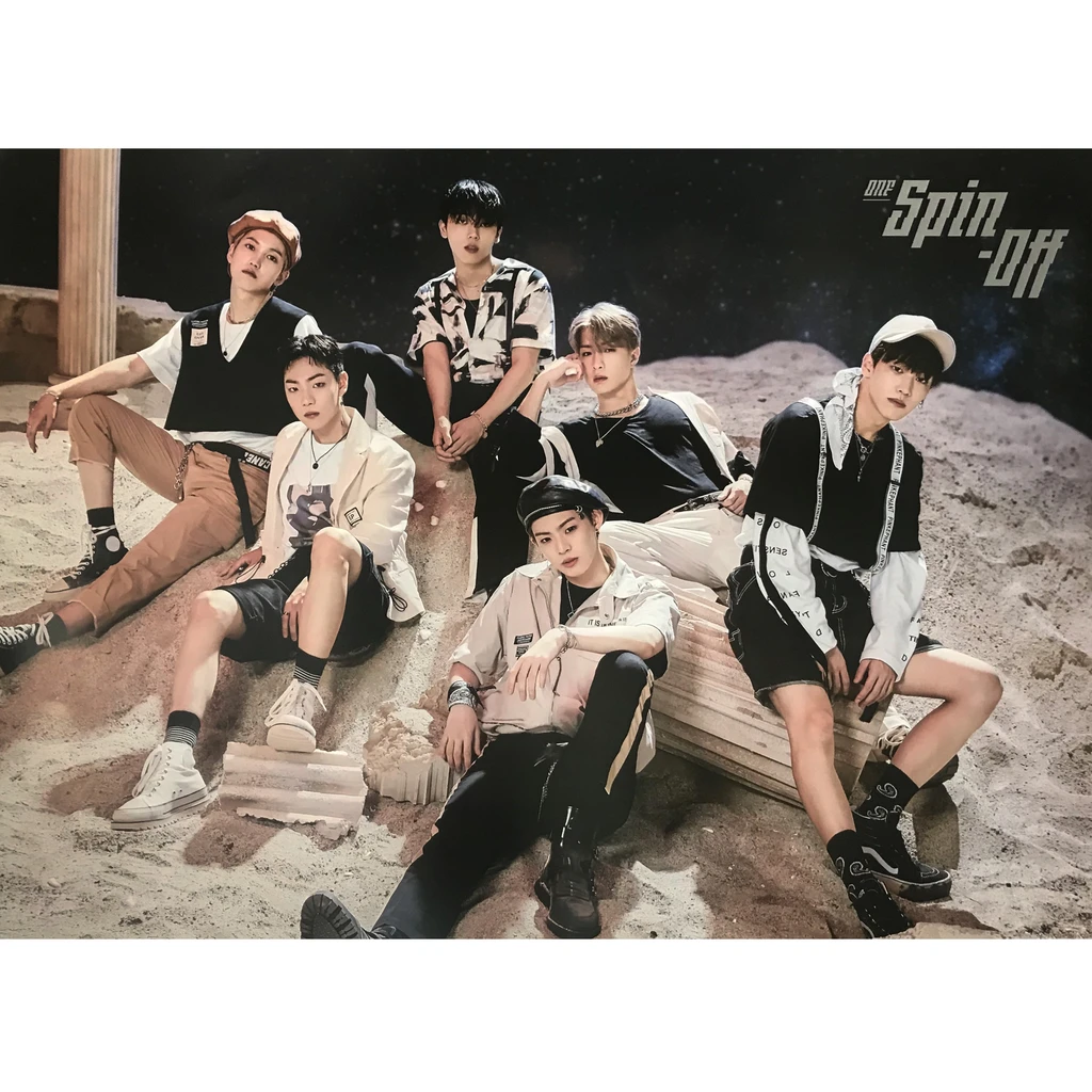 ONF  SPIN OFF  ALBUM OFFICIAL POSTER (VERSION B)