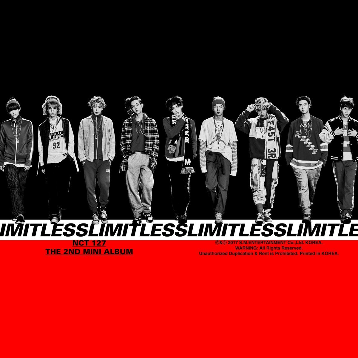 NCT 127 LIMITLESS  2ND MINI ALBUM (RANDOM VERSION)