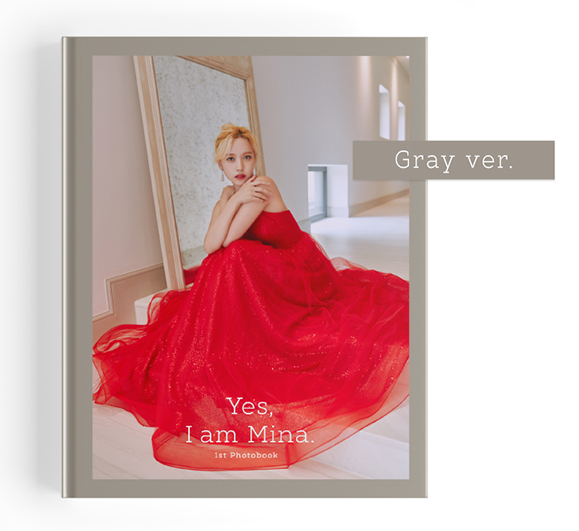 TWICE MINA YES I AM MINA 1ST PHOTOBOOK 2 SET