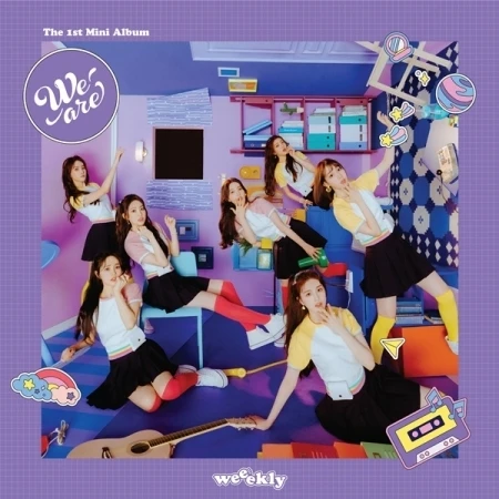 WEEEKLY  WE ARE  1ST MINI ALBUM