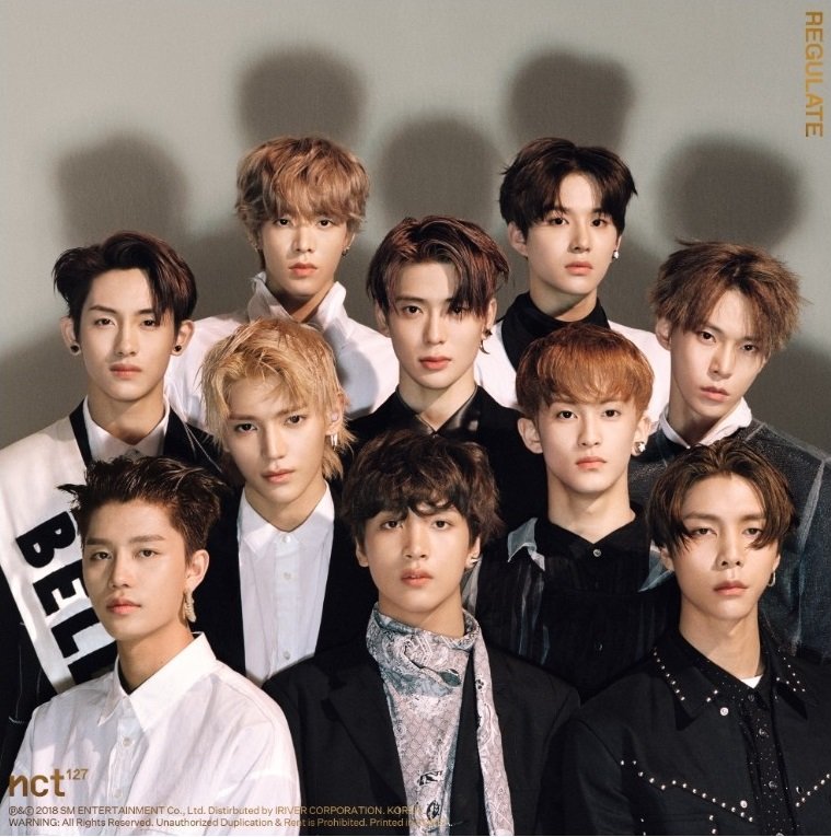 NCT 127 REGULATE 1ST REPACKAGE ALBUM