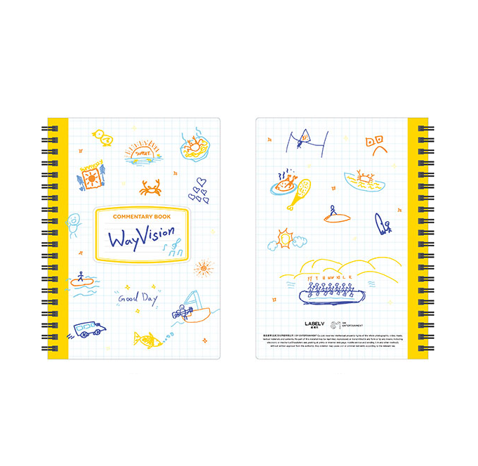 WAYV   WAYVISION  COMMENTARY BOOK & FILM SET