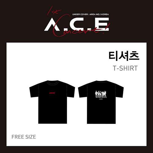 A.C.E UNDERCOVER T SHIRT OFFICIAL MERCH