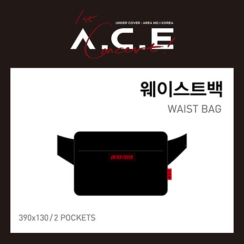 A.C.E UNDERCOVER WAIST BAG OFFICIAL MERCH