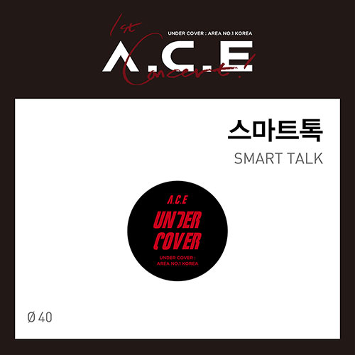 A.C.E UNDERCOVER SMART TALK OFFICIAL MERCH