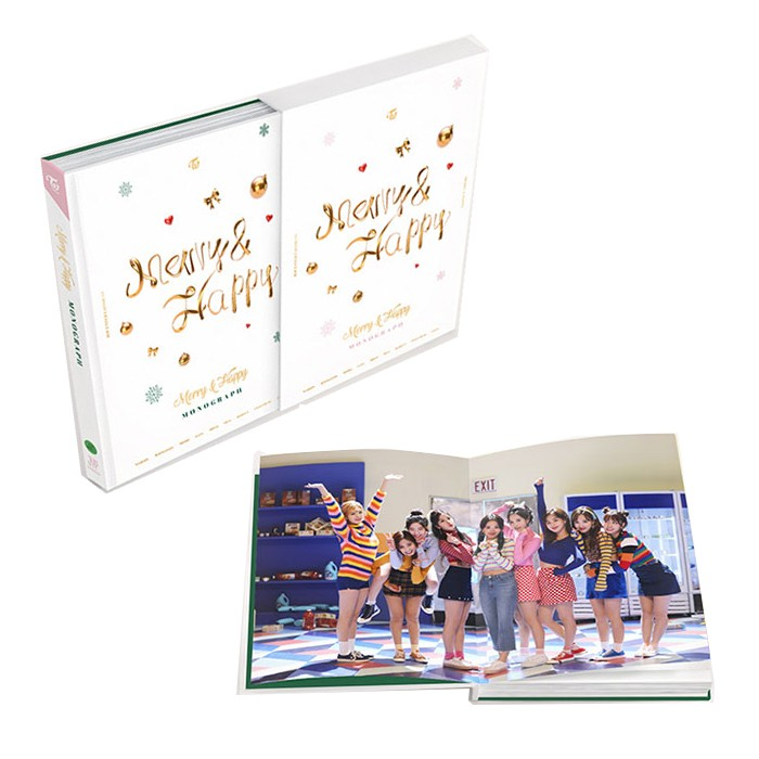 TWICE  MERRY & HAPPY MONOGRAPH 