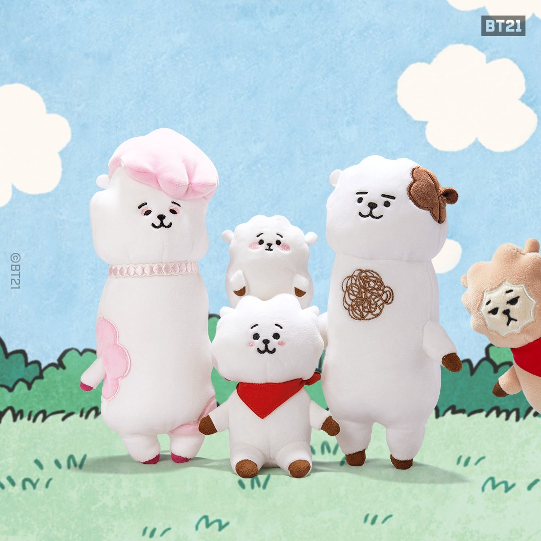 BT21 RJ ファミリー ぬいぐるみ セット RJ BT21 ファミリー Edition) K