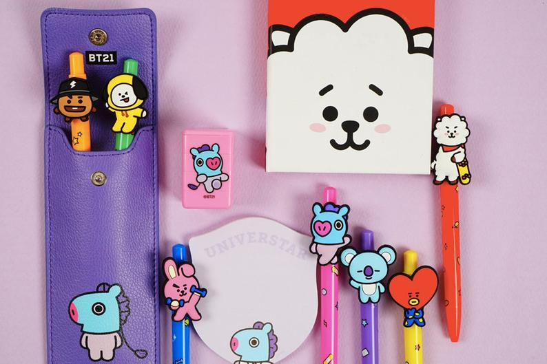 BT21 OFFICIAL GEL PEN NEW VERSION