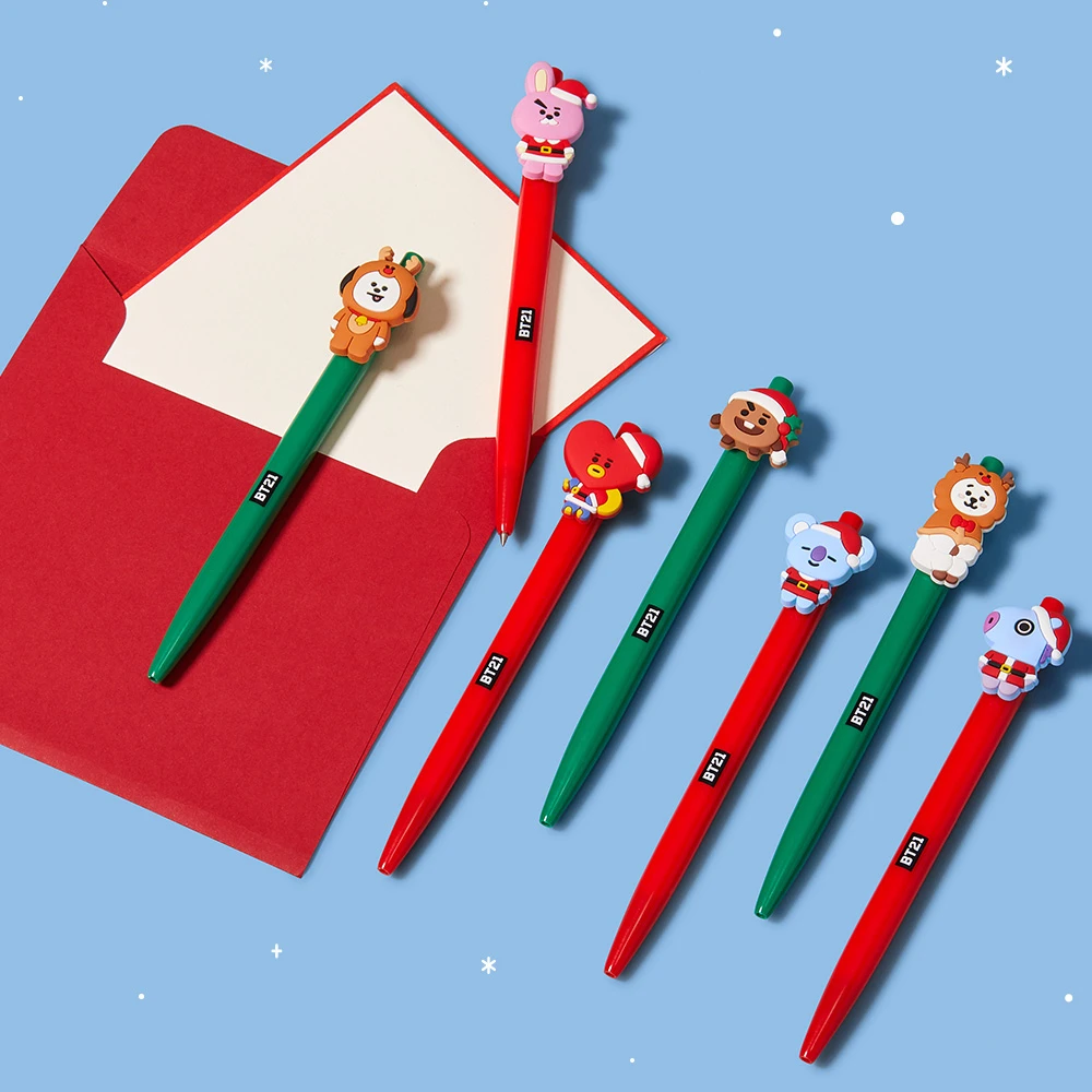 BT21 OFFICIAL WINTER GEL PEN