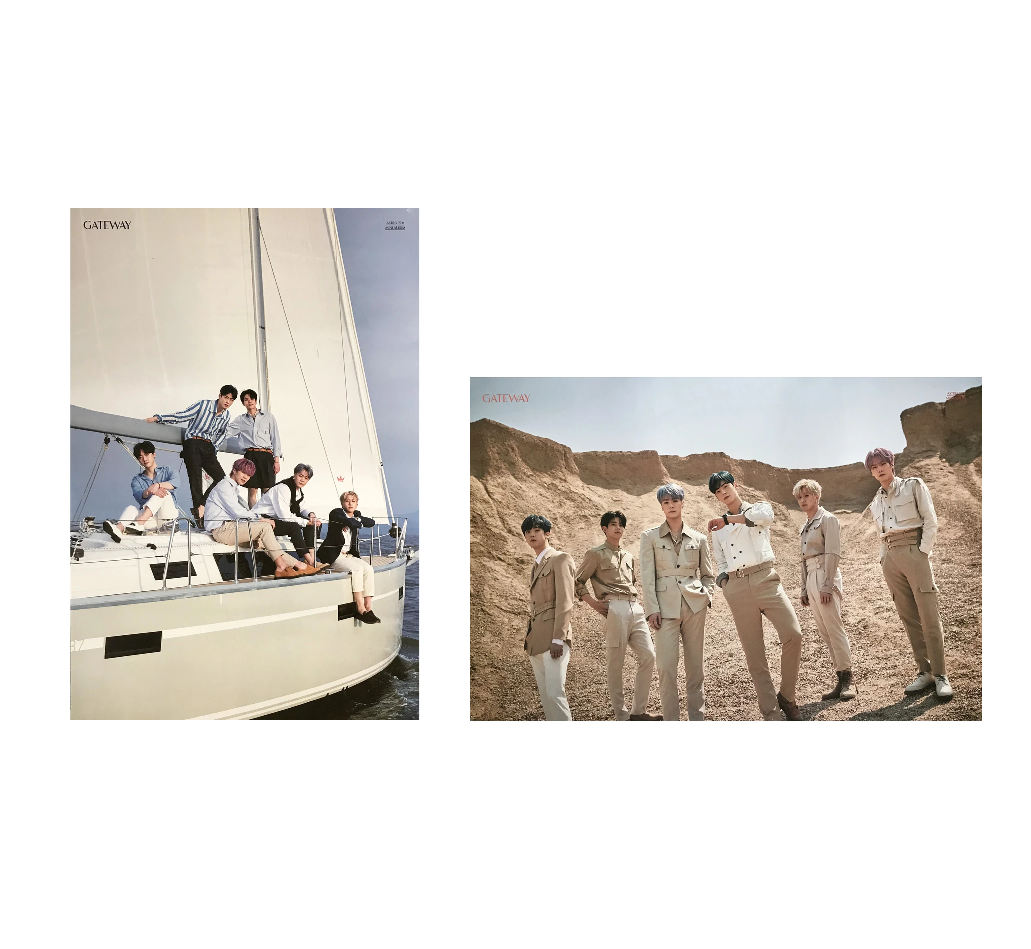 ASTRO GATEWAY 7TH MINI ALBUM OFFICIAL POSTER (2 POSTERS SET)