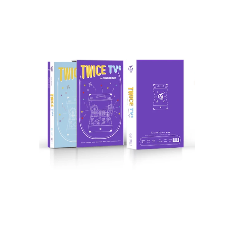 TWICE  TV 6 IN SINGAPORE DVD