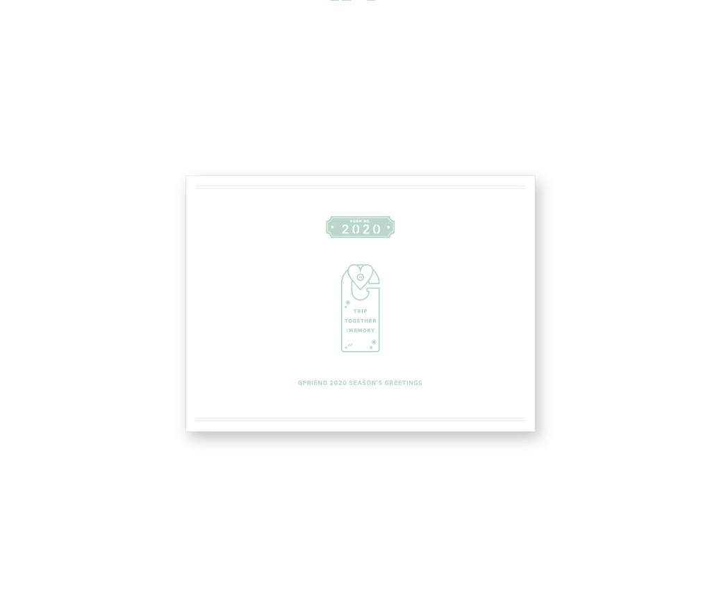 GFRIEND 2020 SEASONS GREETINGS