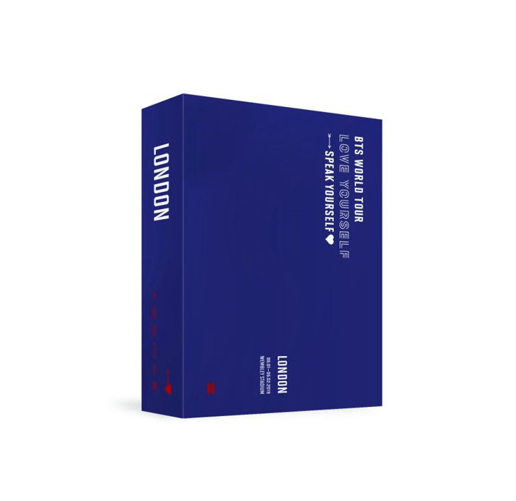 BTS WORLD TOUR LOVE YOURSELF  LONDON DVD