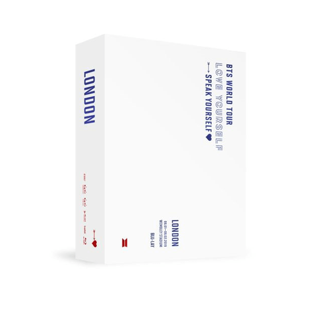 BTS WORLD TOUR LOVE YOURSELF  LONDON BLURAY