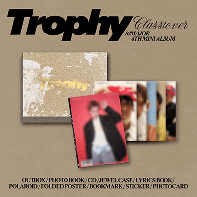82MAJOR 4TH MINI ALBUM TROPHY  (CLASSIC VER.)