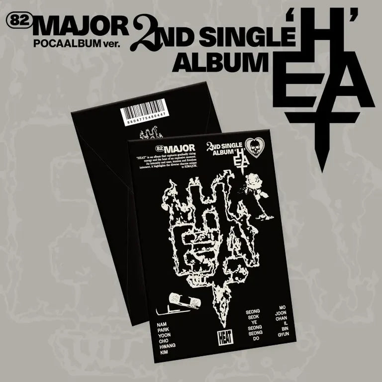 82MAJOR 2ND SINGLE ALBUM HEAT  (POCA VER.)        [PRE]