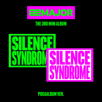 82MAJOR 3RD MINI ALBUM SILENCE SYNDROME  (POCA ALBUM)   |  2 ALBUMS SET