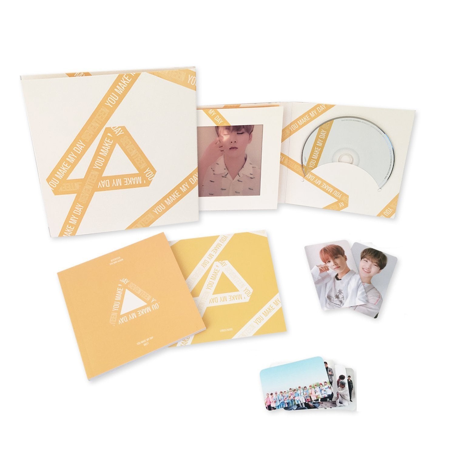 SEVENTEEN YOU MAKE MY DAY 5TH MINI ALBUM  (RE-RELEASE)