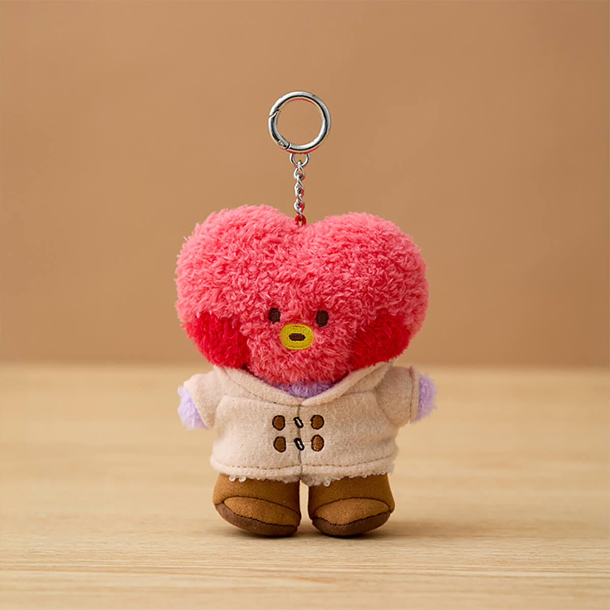 BT21 OFFICIAL BOOTS MININI KEYRING - TATA