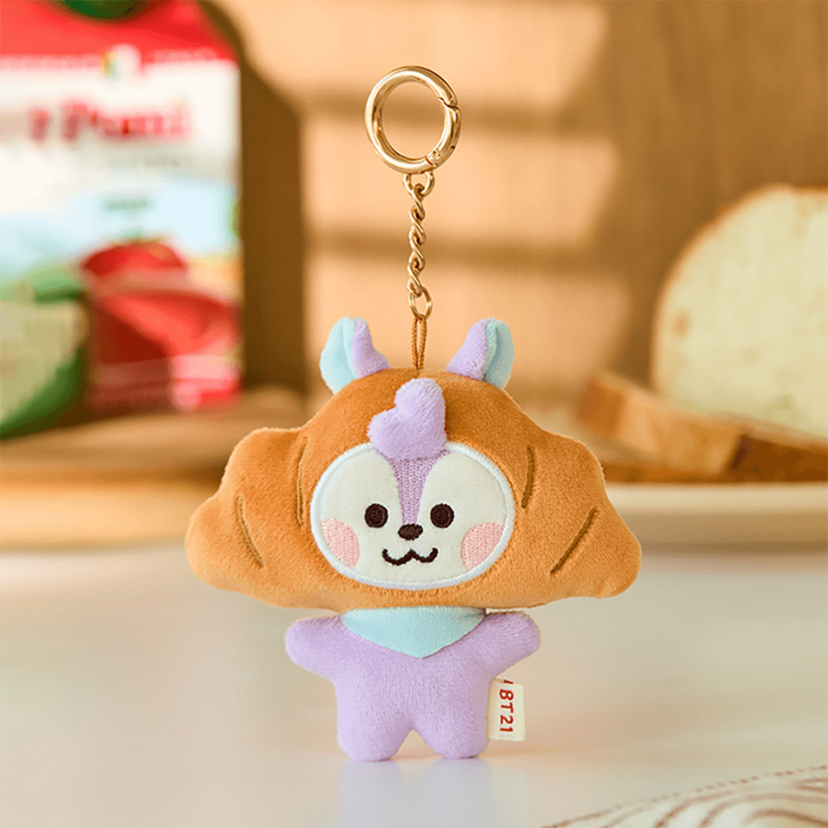 BT21 OFFICIAL BAKERY BAKED KEYRING - MANG