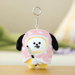 BT21 OFFICIAL CAMPFIRE BLANKET PLUSH KEYRING (SMALL) - CHIMMY