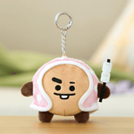 BT21 OFFICIAL CAMPFIRE BLANKET PLUSH KEYRING (SMALL) - SHOOKY