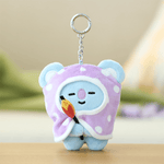 BT21 OFFICIAL CAMPFIRE BLANKET PLUSH KEYRING (SMALL) - KOYA