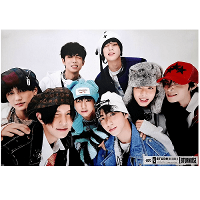 8TURN 1ST MINI ALBUM 8TURNRISE POSTER  |  VERSION B