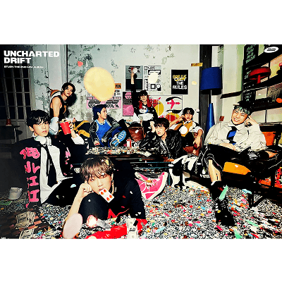 8TURN THE 2ND MINI ALBUM UNCHARTED DRIFT POSTER  |  DRIFT VER.