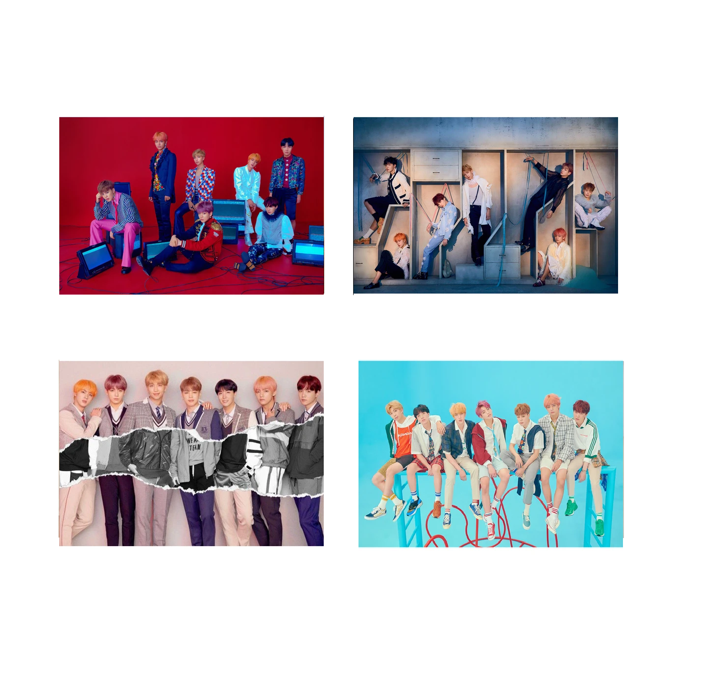 BTS LOVE YOURSELF ANSWER OFFICIAL POSTER (4 POSTER SET)
