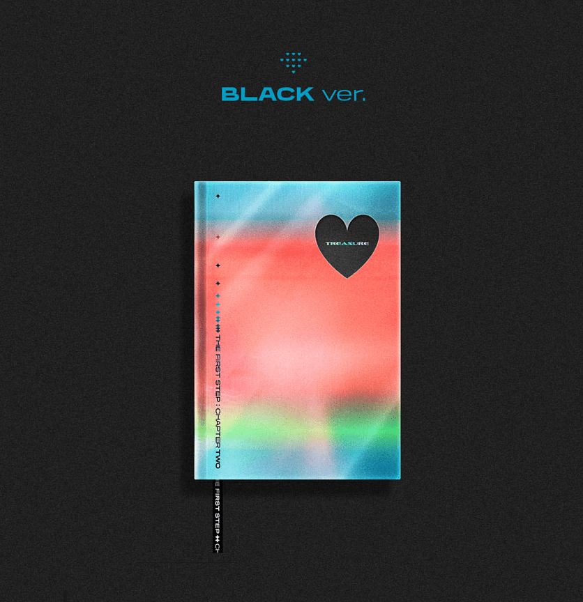 TREASURE THE FIRST STEP : CHAPTER TWO 2ND SINGLE ALBUM 2 ALBUMS SET [FREE PHOTOCARD PER ALBUM]