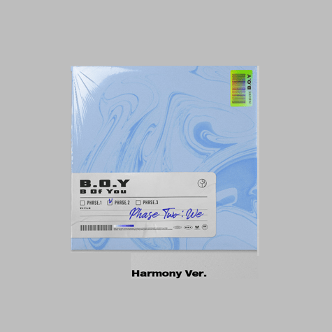 B.O.Y  PHASE TWO : WE 2ND MINI ALBUM | 2 ALBUMS SET