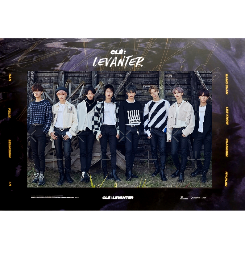 STRAY KIDS  CLE LEVANTER OFFICIAL POSTER VER 3