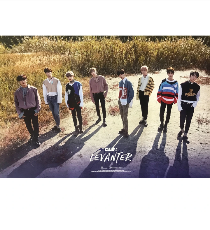 STRAY KIDS  CLE LEVANTER OFFICIAL POSTER (3 POSTERS SET)