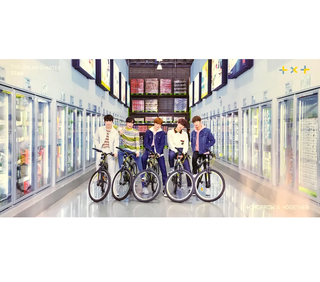 TXT  THE DREAM CHAPTER STAR AND MAGIC ALBUM OFFICIAL POSTERS (3 POSTER SET)